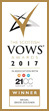 Vows awards winner 2017
