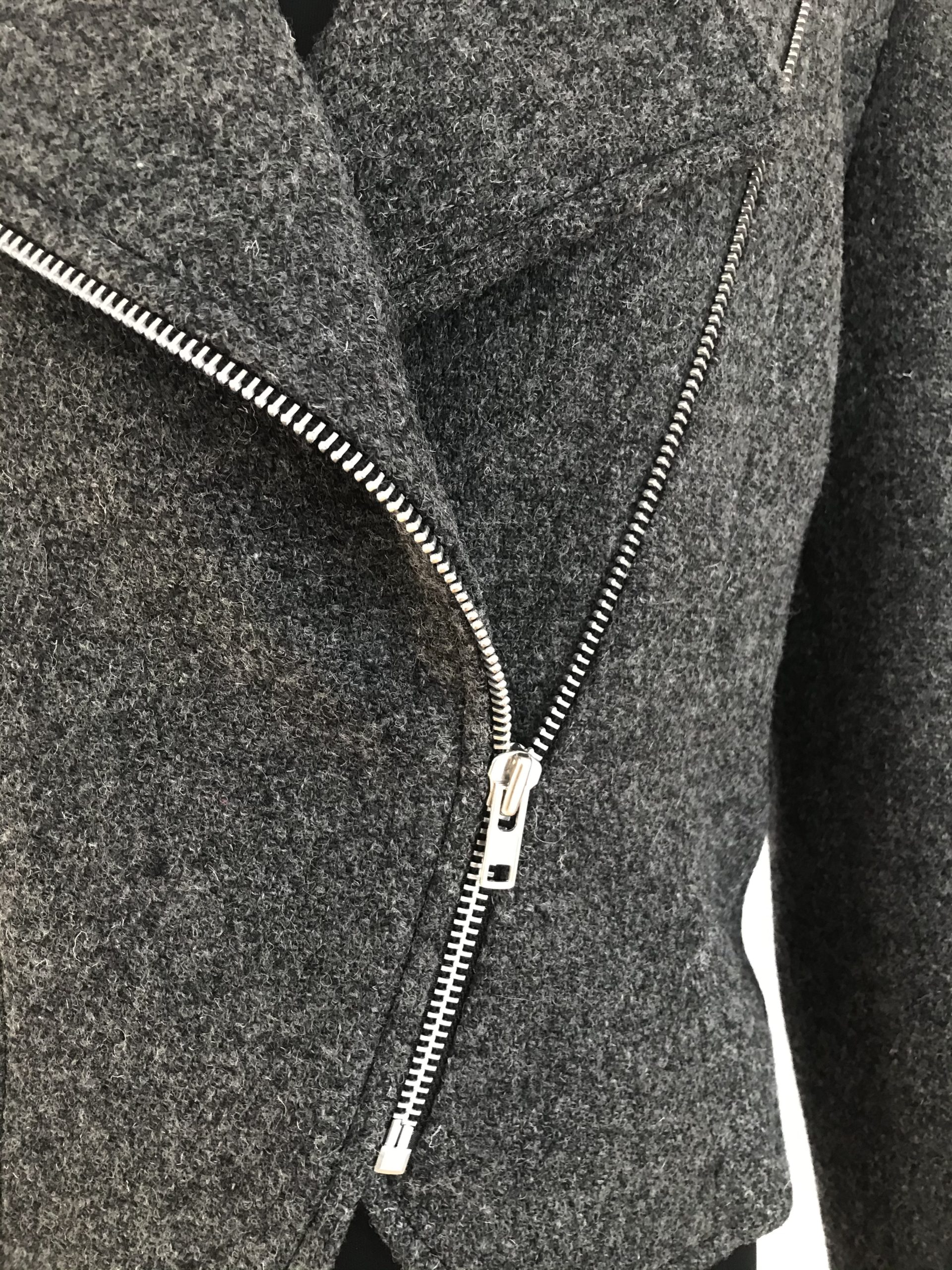 Harris Tweed Biker Jacket - Freja Designer Dressmaking