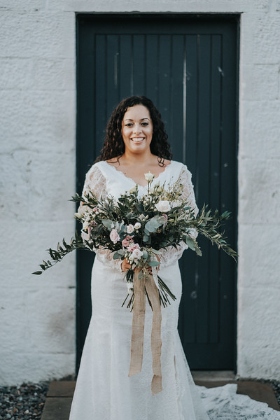 natalia in her wedding dress